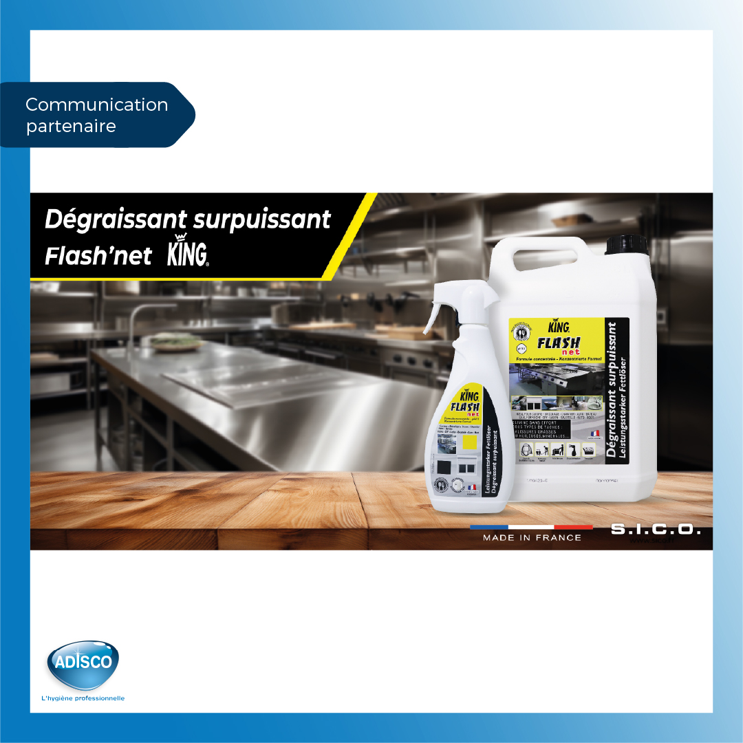 KING – Flash’net : le dégraissant pro surpuissant pour toutes les surfaces 💥