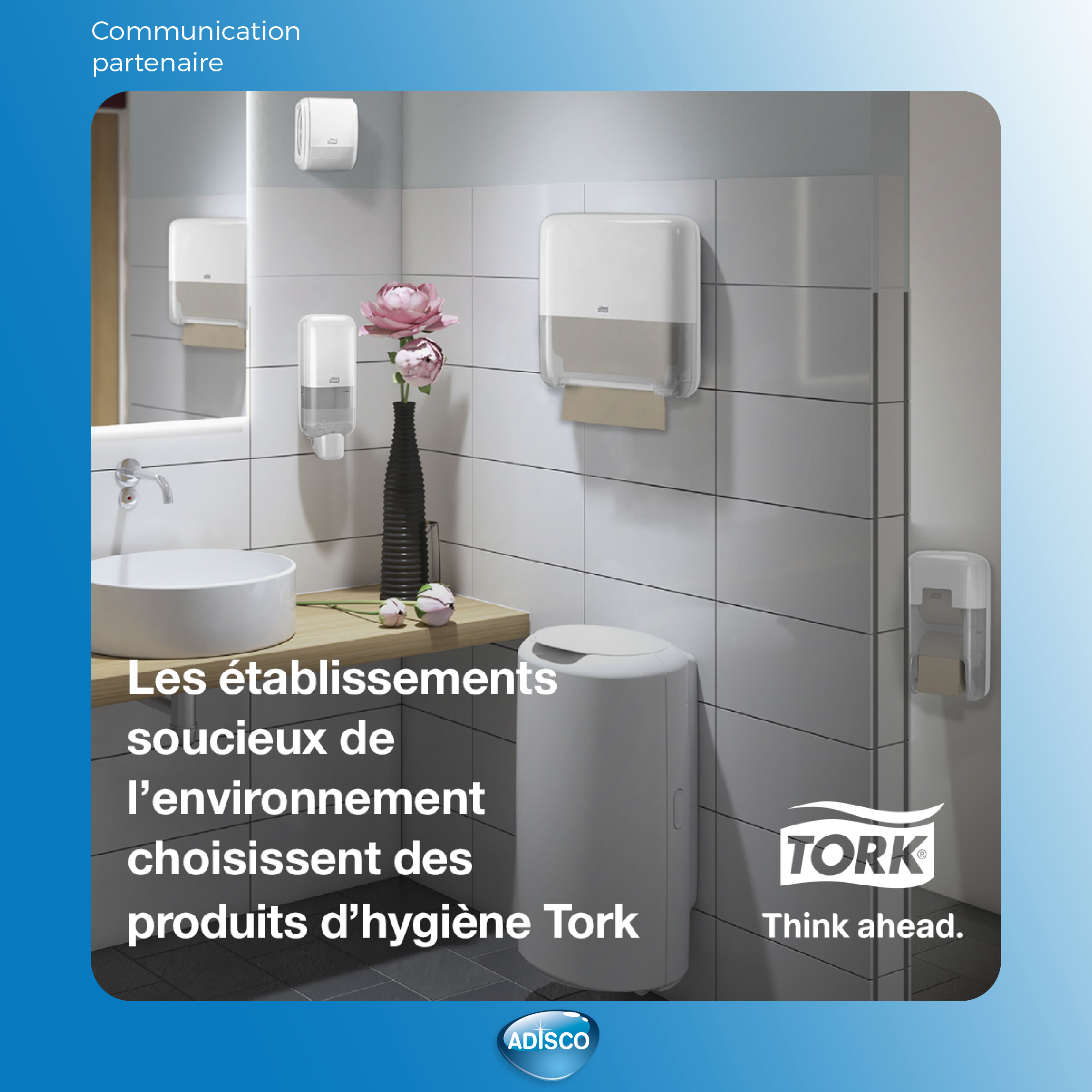 Les établissements soucieux de l’environnement choisissent des produits d’hygiène Tork