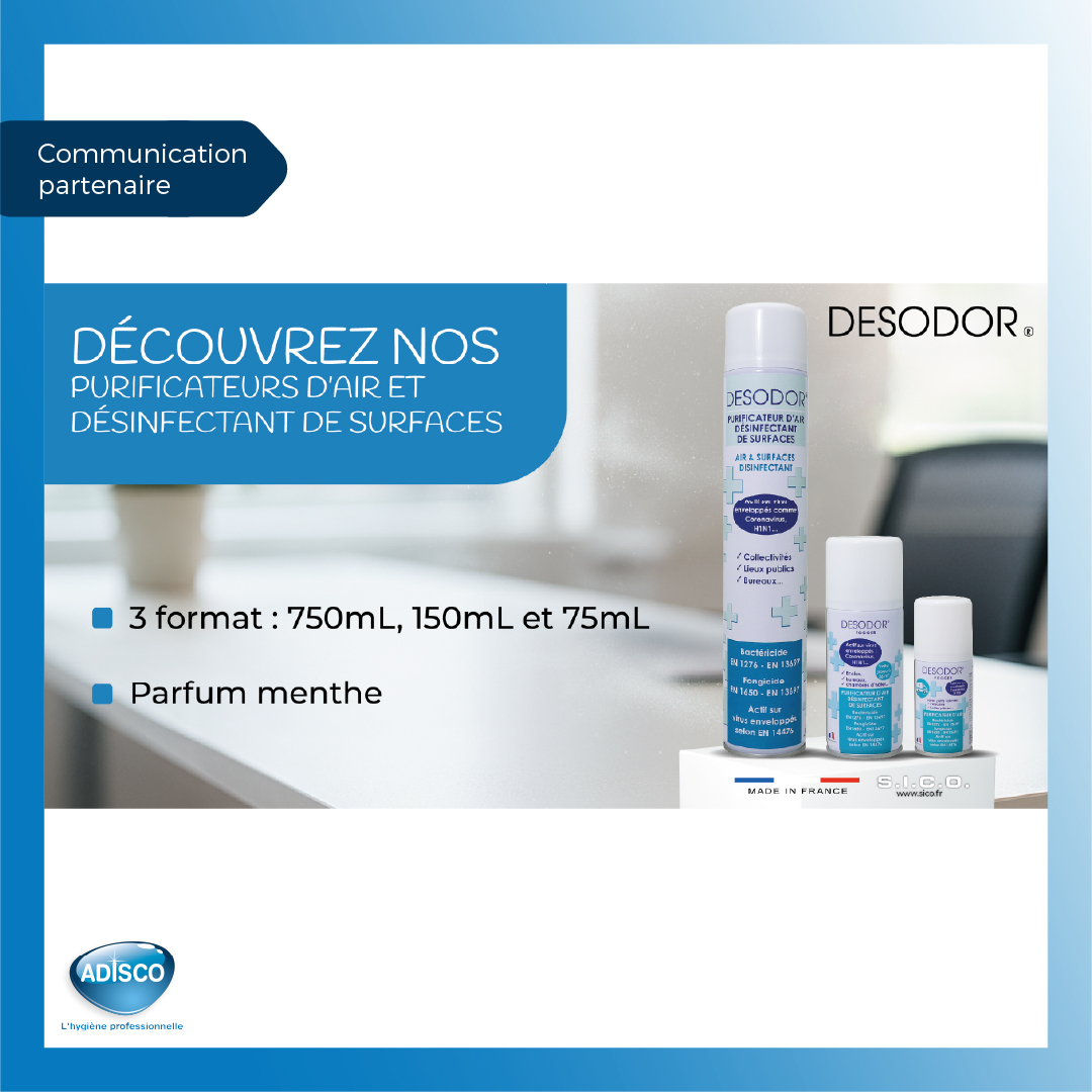 DESODOR – Purificateurs d’air et désinfectants : une gamme complète pour un air plus sain 🌿