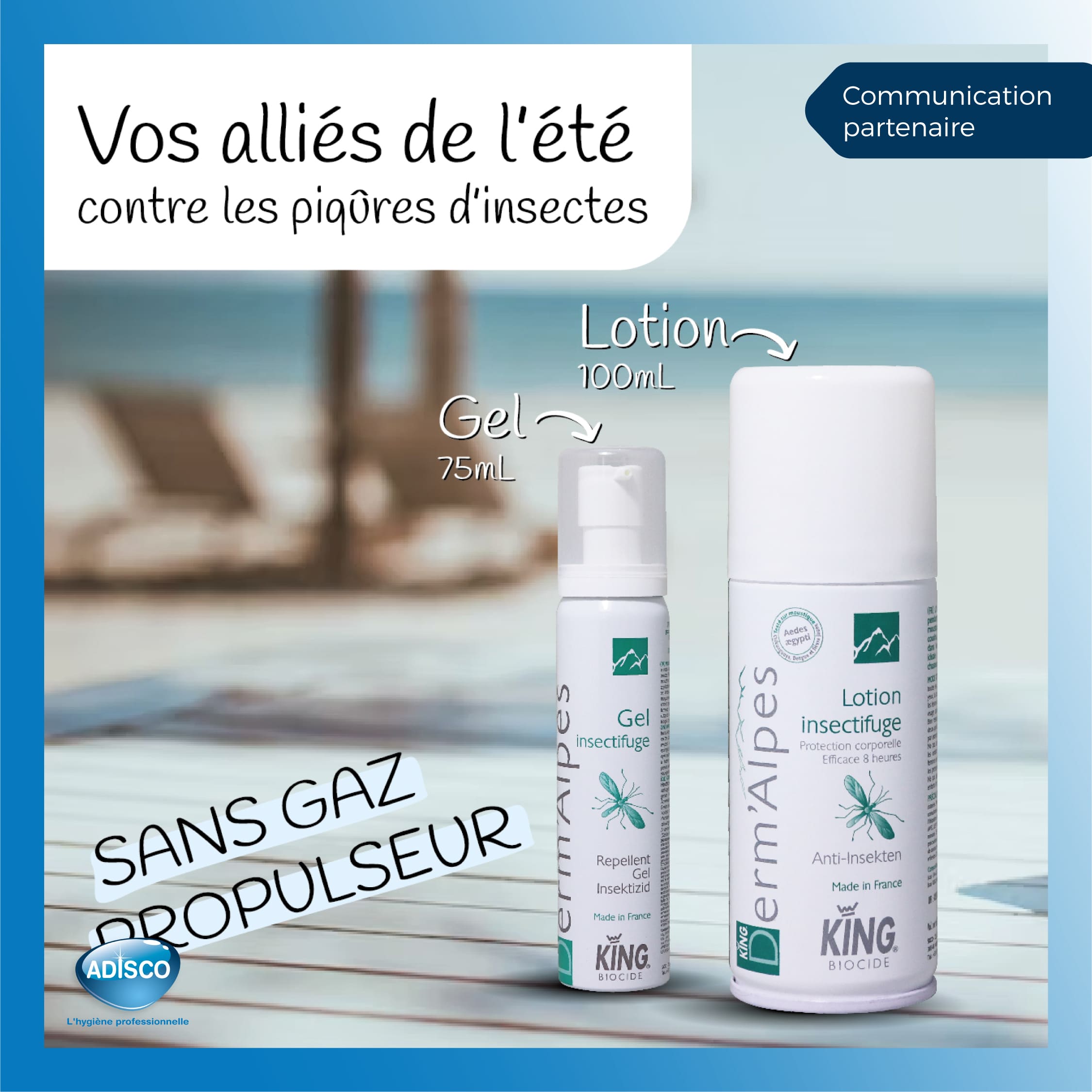 KING - Derm’Alpes : votre allié contre les piqûres d’insectes cet été !
